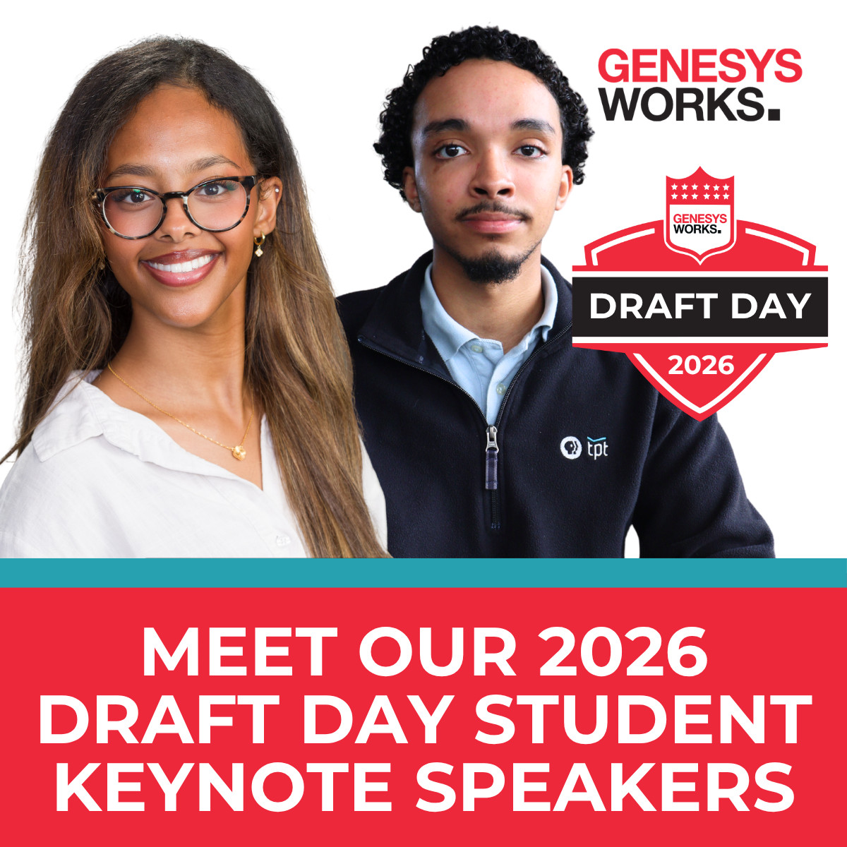 Get to Know Our Draft Day Student Keynote Speakers: Celebrating Growth, Opportunity and Impact