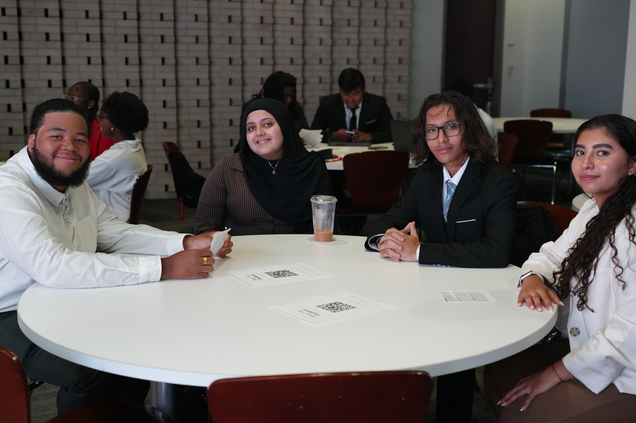 Four young professionals excited for capstone projects in Jackosnville