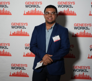 Axel De La Rosa at a Genesys Works event