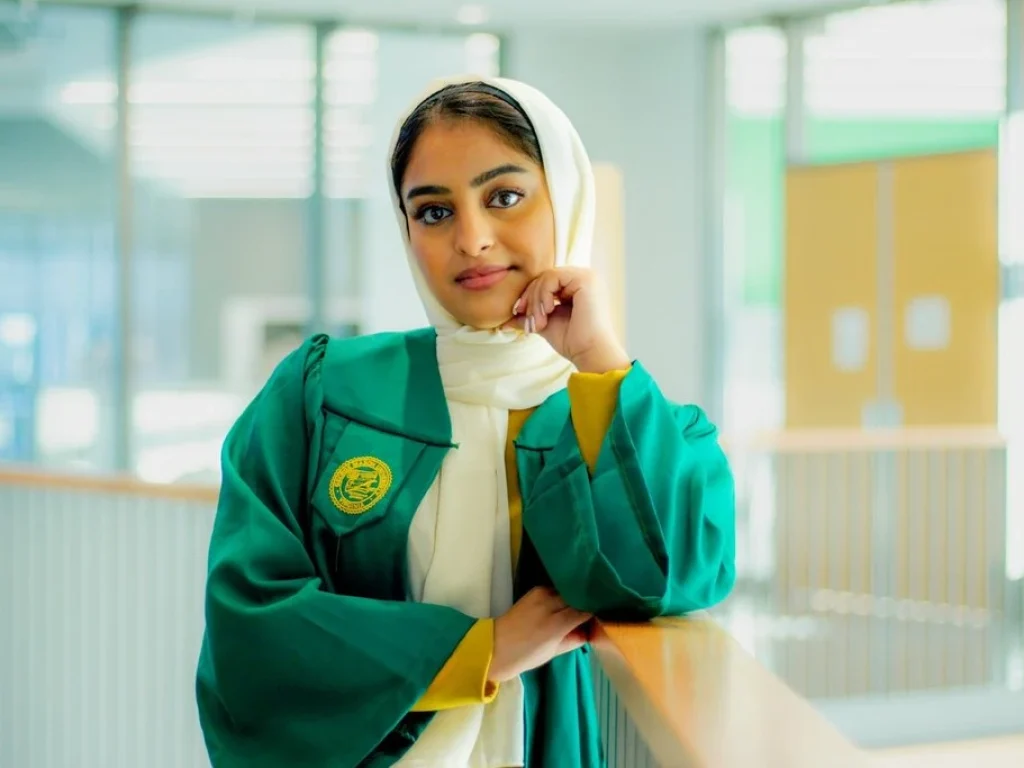 Zainab Raja graduation picture